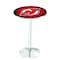 Holland Bar Stool Co 42" Chrome New Jersey Devils Pub Table L214C4228NJDevl - alternate 1